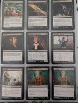 Magic the Gathering Black Cards Lot - One Holo - Image 3