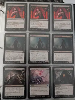 Magic the Gathering Black Cards Lot - One Holo - Image 4