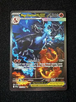 Pokemon Mega Charizard X EX Foil Rare Stage 2 360 HP Inferno X Card 125/094 - Image 1