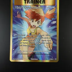 Misty's Determination 108/108 Pokemon Evolutions Holo Full Art Card - Image 3