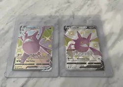 Crobat VMAX and Crobat V Pokemon Shining Fates Black Star Promo (Set of 2 Cards) - Image 1