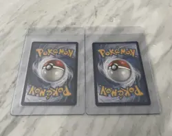 Crobat VMAX and Crobat V Pokemon Shining Fates Black Star Promo (Set of 2 Cards) - Image 2