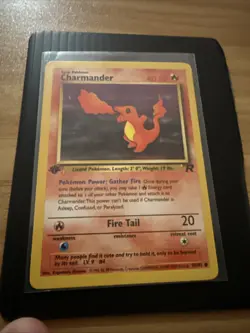 POKEMON Card TEAM ROCKET 1st Edition CHARMANDER 50/82 Nm MINT Ready To Grade - Image 1