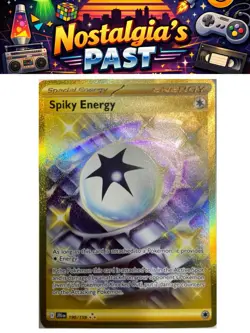 Spiky Energy Trainer Hyper Rare from SV09: Journey Together, card #190/159 in NM - Image 1
