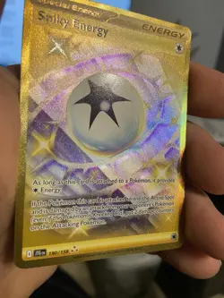 Spiky Energy Trainer Hyper Rare from SV09: Journey Together, card #190/159 in NM - Image 4