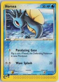 Pokemon Horsea - 58/97 Dragon NM card - Image 1