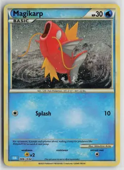 Pokemon Magikarp 006/034 Trading Card Game Classic NM card Holo - Image 1