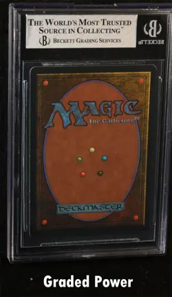 BGS Revised Underground Sea 8 (3574) Magic Beckett Graded MTG - Image 2