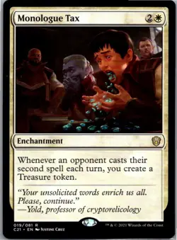 #19 Monologue Tax Commander 2021 Rare - Image 1