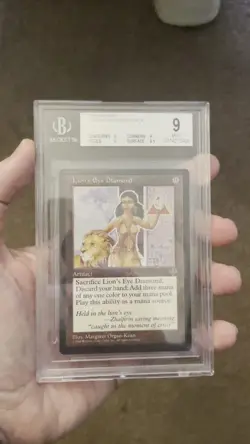 Lion’s Eye Diamond - Mirage mtg - QUAD+ BGS 9 graded 9/9/9/9.5 MINT - Image 2