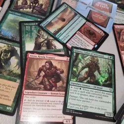 COMMANDER Magic Deck - Heaven to Earth = GREEN & RED BEASTS Tribal Partners Fun - Image 1