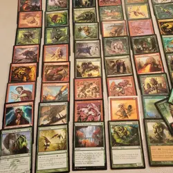 COMMANDER Magic Deck - Heaven to Earth = GREEN & RED BEASTS Tribal Partners Fun - Image 3