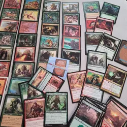 COMMANDER Magic Deck - Heaven to Earth = GREEN & RED BEASTS Tribal Partners Fun - Image 4