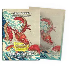 100 Buste Protettive Dragon Shield Art Sleeves - Special Edition Great Wave mtg - Image 2