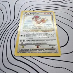 Pokemon TCG Pidgeotto 22/102 Base Set Non-Holo Rare HP - Image 2