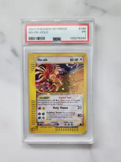 Pokemon 2003 Skyridge #149 HO-OH-HOLO PSA 1 - Image 1