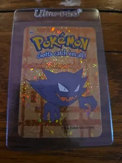 Haunter #093 - Vintage Vending Machine Prism Sticker 2000 - Pokemon - Image 1