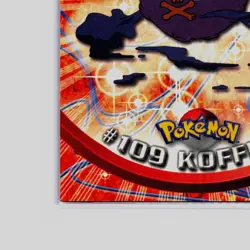 💥 1999 Topps Pokemon Cards - Series 2 - Blue Logo - #109 Koffing - Image 2