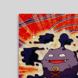 💥 1999 Topps Pokemon Cards - Series 2 - Blue Logo - #109 Koffing - Image 4