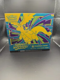 Pokemon TCG - Ascended Heroes Pokemon Center ETB Elite Trainer Box NEW - IN HAND - Image 1