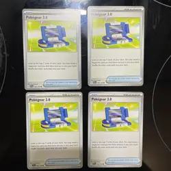 Pokemon - 4x Pokegear 3.0 186/198 - Scarlet & Violet - Trainer Playset - Image 1