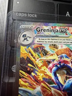 2024 POKEMON GRENINJA EX TWILIGHT MASQUERADE SPECIAL ILLUSTRATION #214/167! MINT - Image 2
