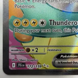 Iono's Bellibolt ex 172/159 Pokemon SV09: Journey Together Ultra Rare Holo 2025 - Image 5