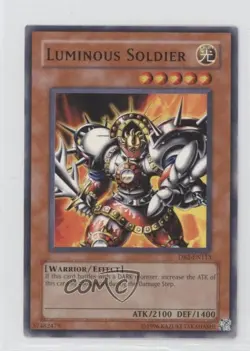 Luminous Soldier YuGiOh Dark Beginning 2 #DB2-EN113 2005 - Image 1