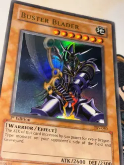 Buster Blader PSV-050 Ultra Rare 1st Edition Yu-Gi-Oh! - Image 2