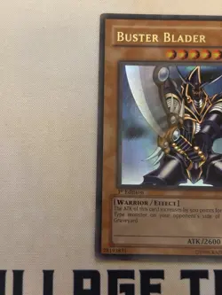 Buster Blader PSV-050 Ultra Rare 1st Edition Yu-Gi-Oh! - Image 3