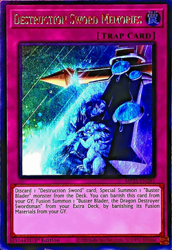 YuGiOh! - Destruction Sword Memories - MP25-EN281 - Ultra Rare - NM/M - Image 1