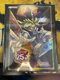 Yugioh Quarter Century Yugi & Kaiba 9 Pocket Duelist Portfolio - Opened - Image 1