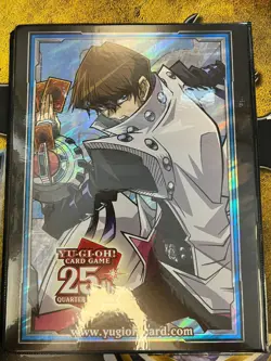Yugioh Quarter Century Yugi & Kaiba 9 Pocket Duelist Portfolio - Opened - Image 2