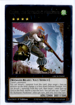3x Castel, the Skyblaster Musketeer | GRCR-EN050 | Yu-Gi-Oh! TCG - Image 1