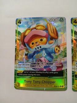 One Piece TCG: Tony Tony Chopper Full Art ST29-007 Set of 2 great condition - Image 3