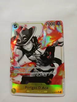 One Piece Ace St13 011 Alt Art Foil English Great Condition - Image 1