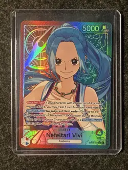 One Piece Nefeltari Vivi EB03-001 English (L) Alt Art Leader - Image 1