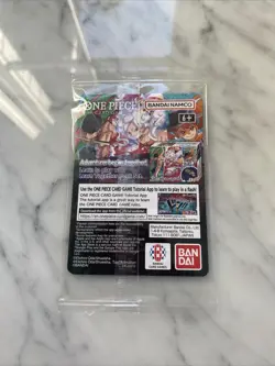 🔥🏀One Piece Monkey.D.Luffy US College Basketball Promo Card SEALED🏀🔥 - Image 3