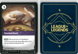 Stacked Deck 183/298 - Riftbound TCG League of Legends Origins Regular - Image 1