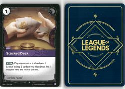 Stacked Deck 183/298 - Riftbound TCG League of Legends Origins Regular - Image 2