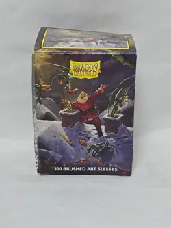 Dragon Shield: Christmas 2023 - Brushed, Art Card Sleeves (100ct) Arcane Tinmen - Image 1