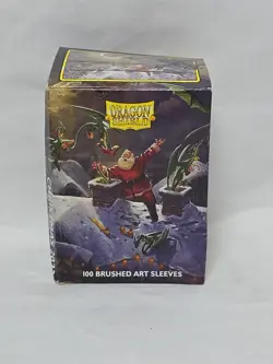 Dragon Shield: Christmas 2023 - Brushed, Art Card Sleeves (100ct) Arcane Tinmen - Image 2