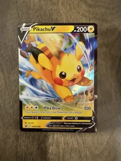 Pikachu V SWSH285 SWSH: Sword & Shield Promo Cards Holo - Image 1
