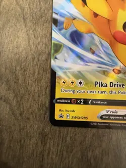 Pikachu V SWSH285 SWSH: Sword & Shield Promo Cards Holo - Image 4