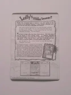 One Piece CCG - Pirate’s Ambition Luffy PR001 Shonen Jump 2005 Promo Card - Image 4