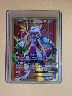 Mewtwo EX Full Art Secret Rare Card 164/162 XY Breakthrough (Near Mint) - Image 1
