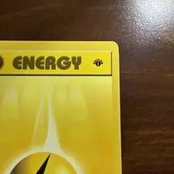 Pokemon TCG Card 2000 Gym Challenge 1st EDITION- Electric Energy 130/132 - Image 3