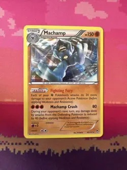 Pokemon Card Machamp Furious Fists Holo Rare 46/111 Near Mint - Image 1