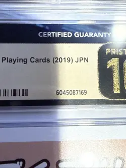 2019 Pokemon Japanese Playing Cards Old Maid Eevee CGC 10 PRISTINE Graded - Image 4
