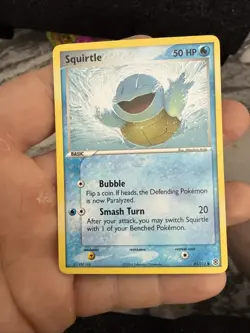 Pokemon Squirtle 83/112 FireRed & LeafGreen Regular Card Pokemon Vintage NM/MT - Image 1
